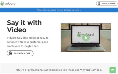 vidyard go video